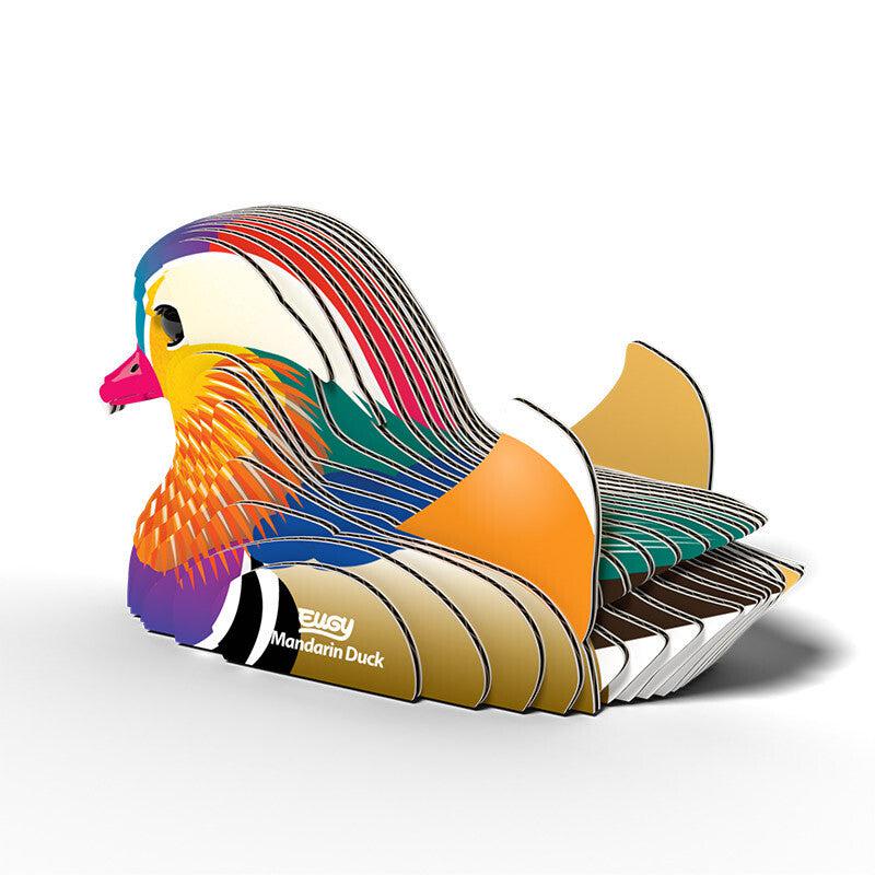 Mandarin Duck 3D Cardboard Model Kit Eugy