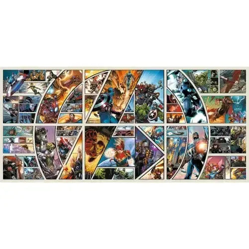 Marvel Avengers Across the Comic Universe 9000 Piece Jigsaw Puzzle Trefl