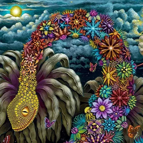 Megaflora 1000 Piece Premium Jigsaw Puzzle Art & Fable