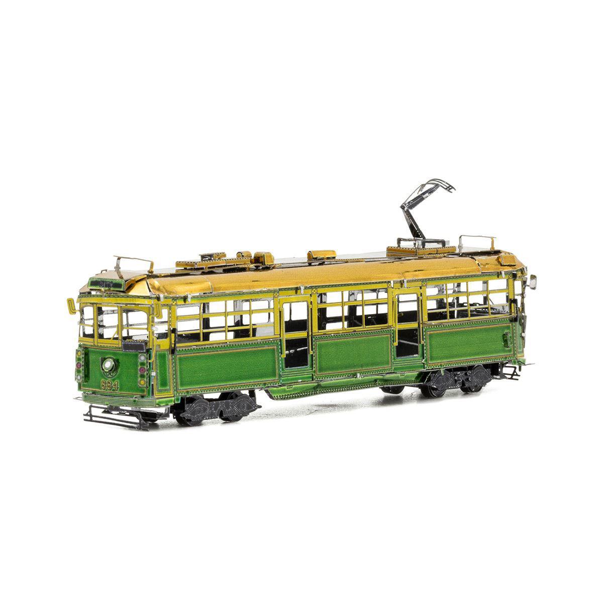 Melbourne W-Class Tram 3D Steel Model Kit Metal Earth