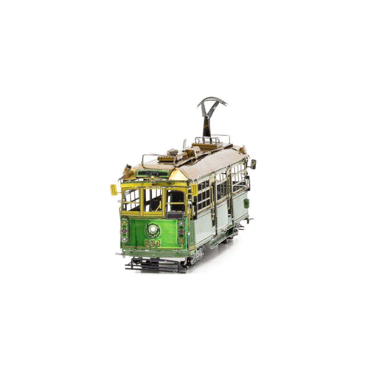 Melbourne W-Class Tram 3D Steel Model Kit Metal Earth