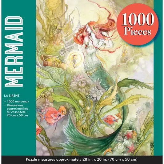 Mermaid 1000 Piece Jigsaw Puzzle Peter Pauper