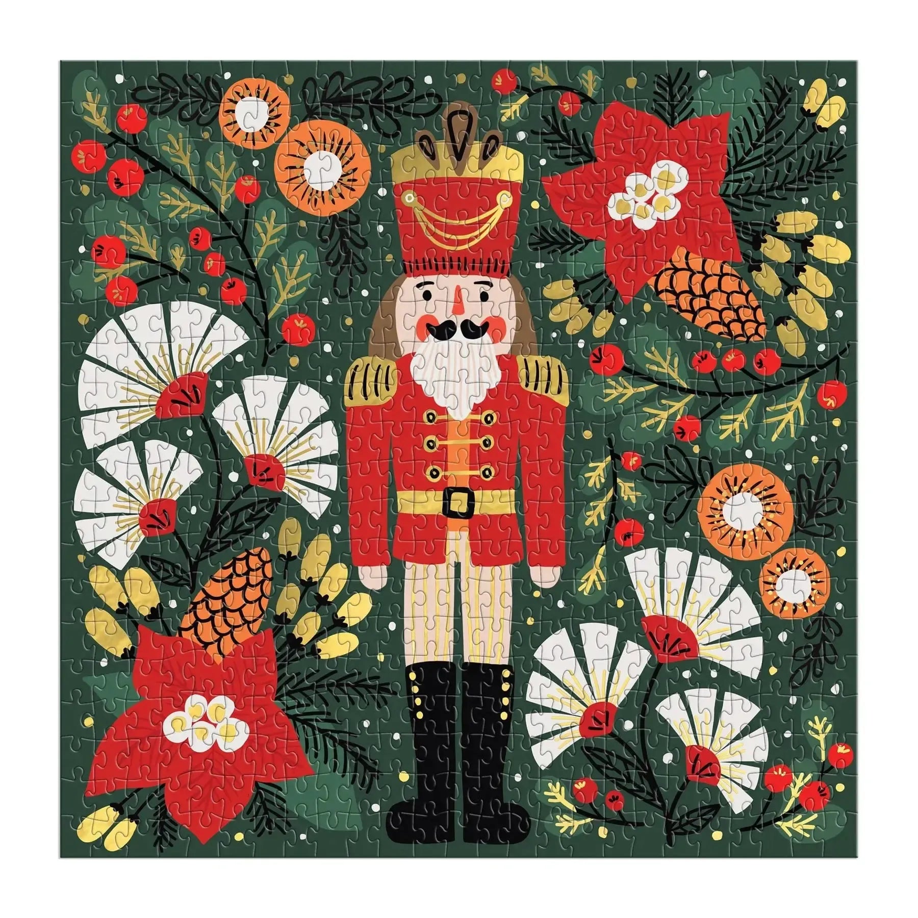 Merry Nutcracker 500 Piece Jigsaw Puzzle Galison