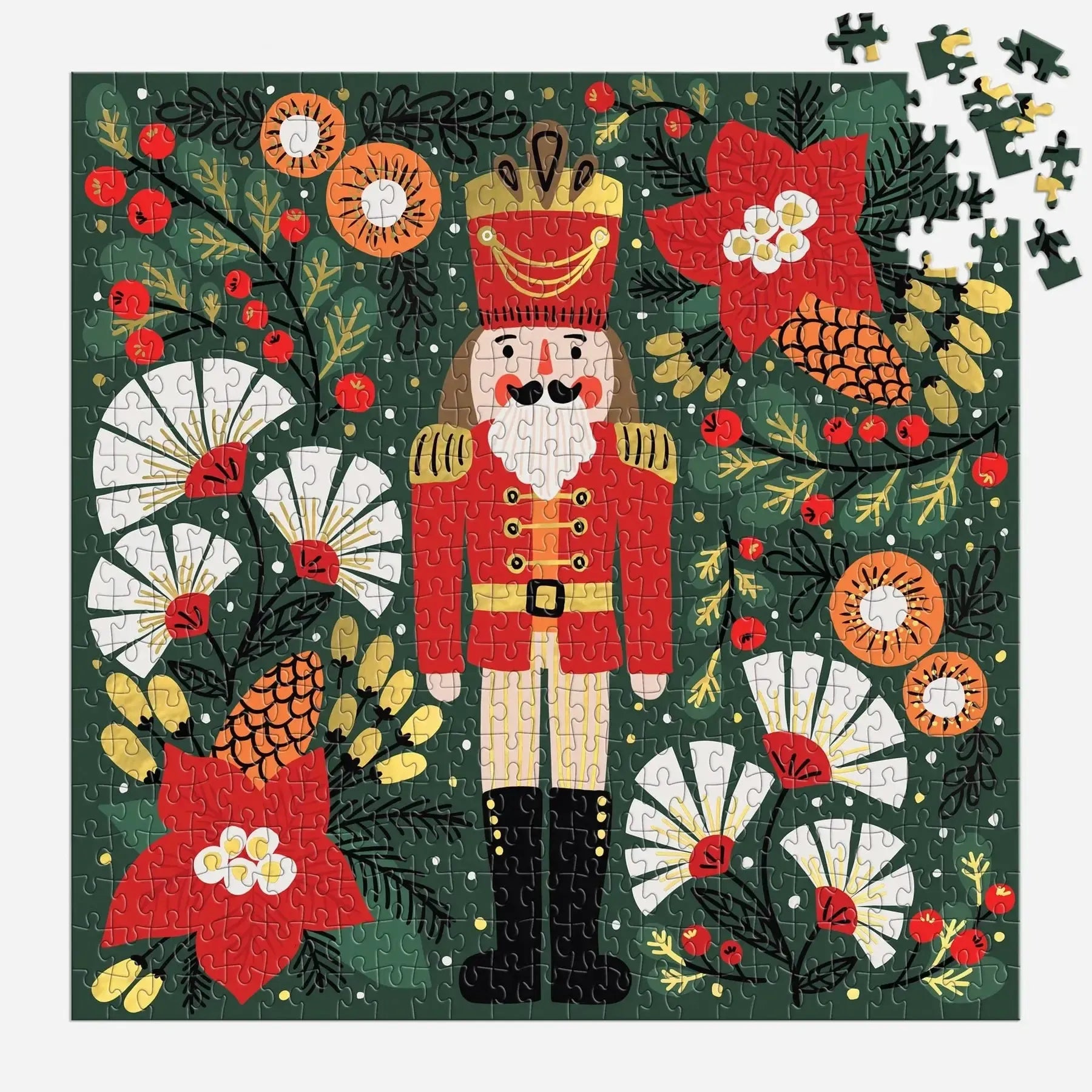 Merry Nutcracker 500 Piece Jigsaw Puzzle Galison