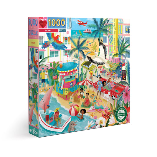 Miami 1000 Piece Jigsaw Puzzle eeBoo