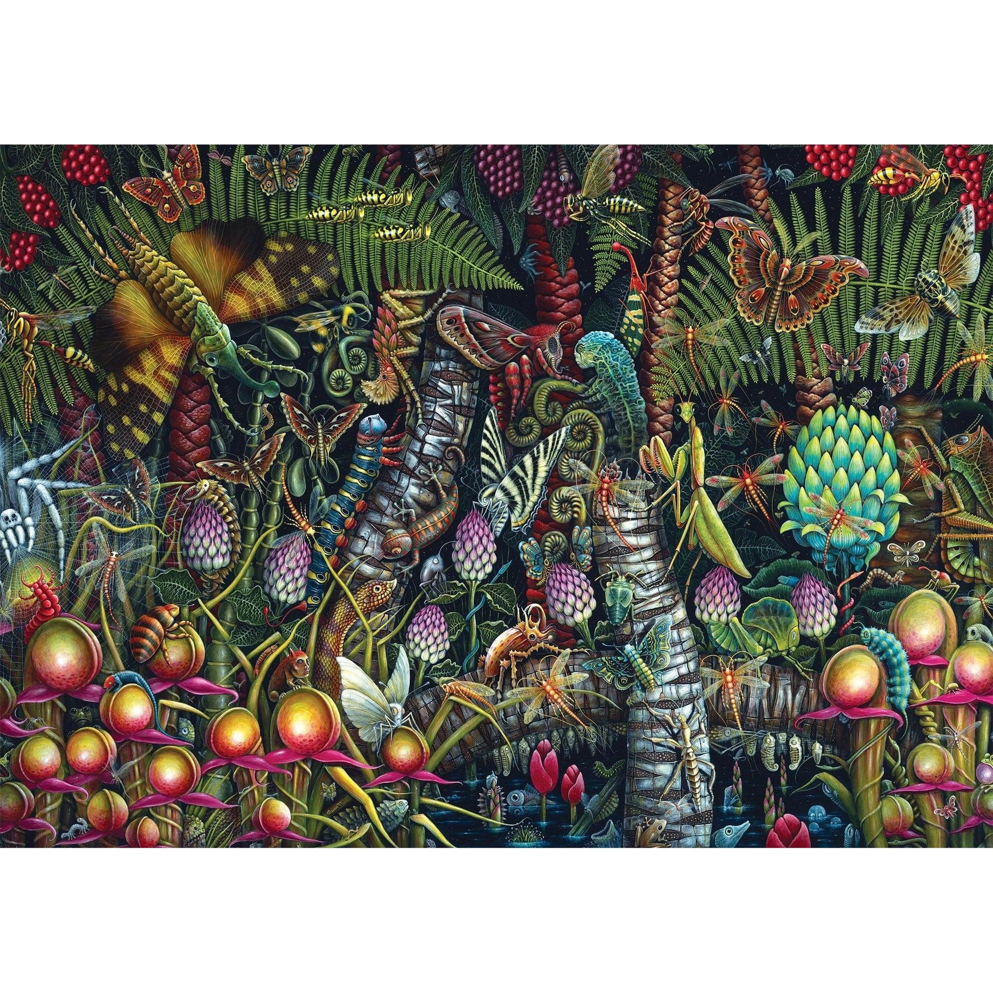 Microcosmic Garden 500 Piece Premium Jigsaw Puzzle Art & Fable