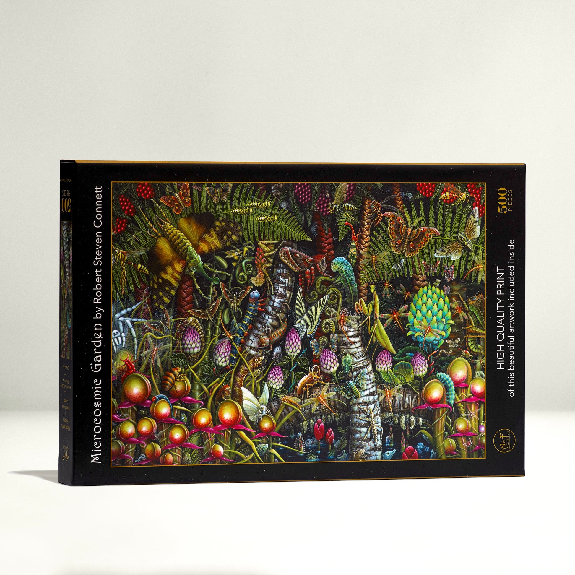 Microcosmic Garden 500 Piece Premium Jigsaw Puzzle Art & Fable
