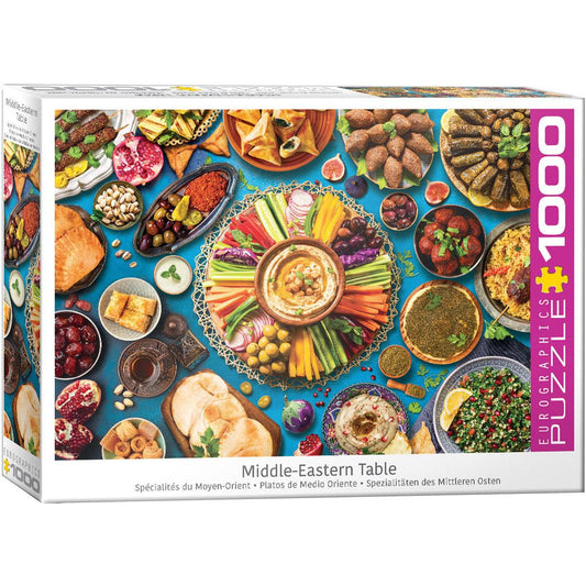 Middle Eastern Table 1000 Piece Jigsaw Puzzle Eurographics