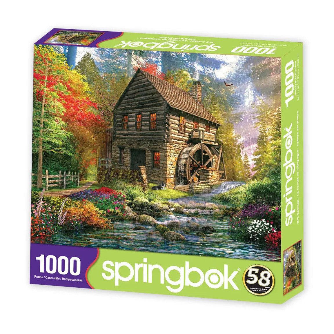 Mill Cottage 1000 Piece Jigsaw Puzzle Springbok