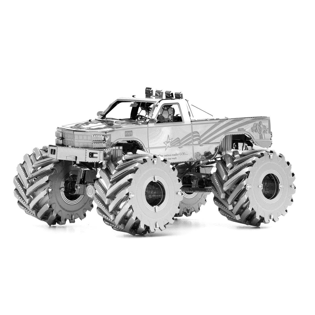 Monster Truck 3D Steel Model Kit Metal Earth