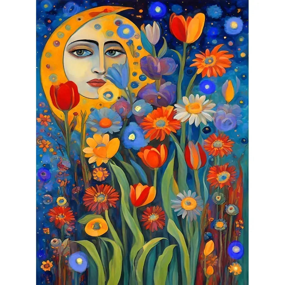 Moon Garden 1000 Piece Premium Jigsaw Puzzle Art & Fable