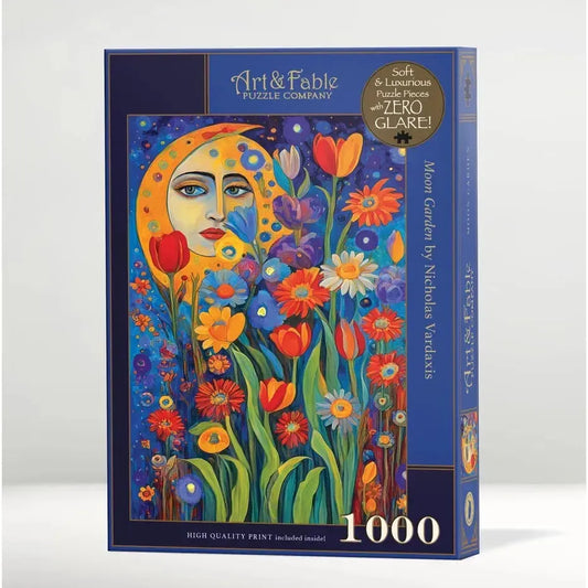Moon Garden 1000 Piece Premium Jigsaw Puzzle Art & Fable