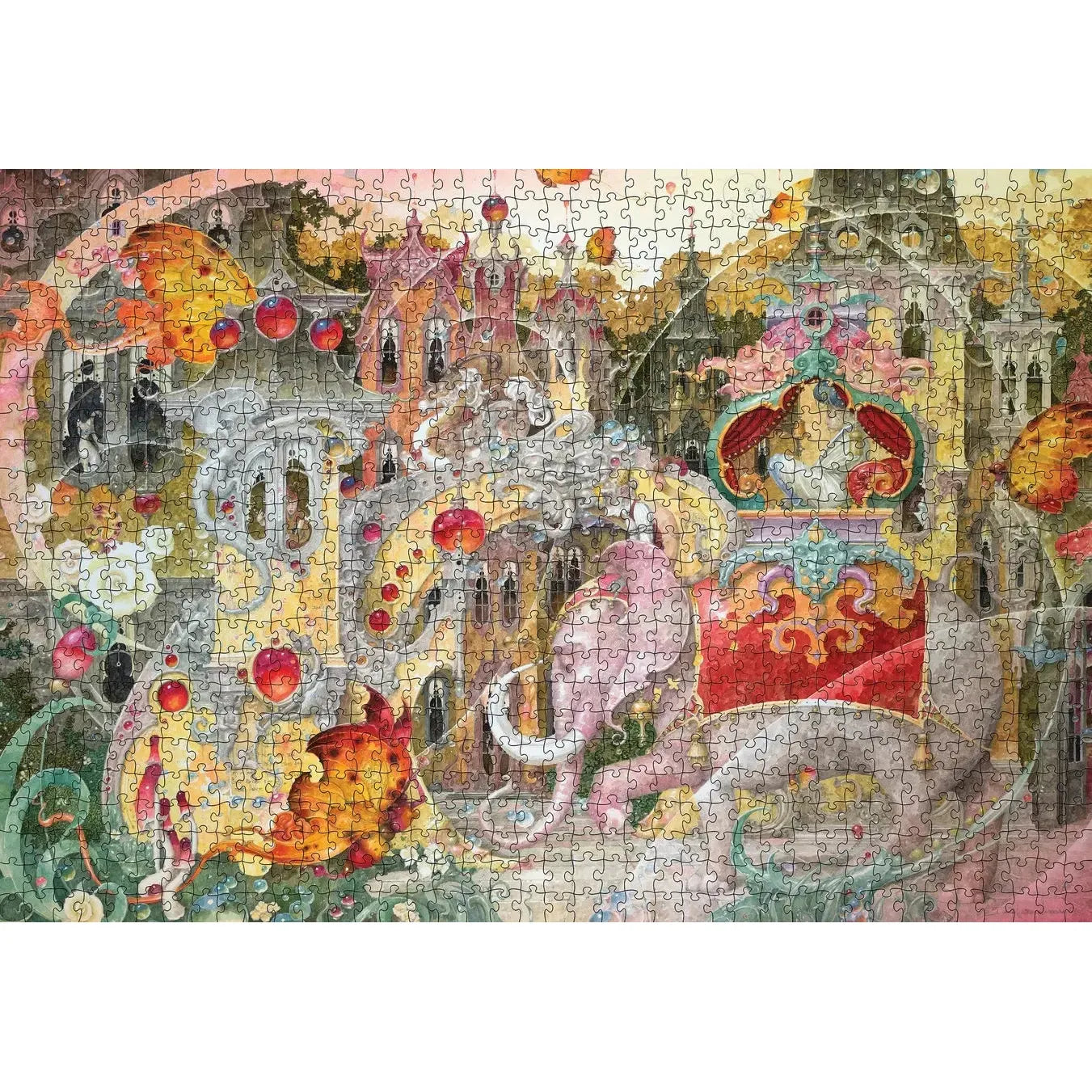 Moon Voyage by Daniel Merriam 1000 Piece Jigsaw Puzzle Pomegranate