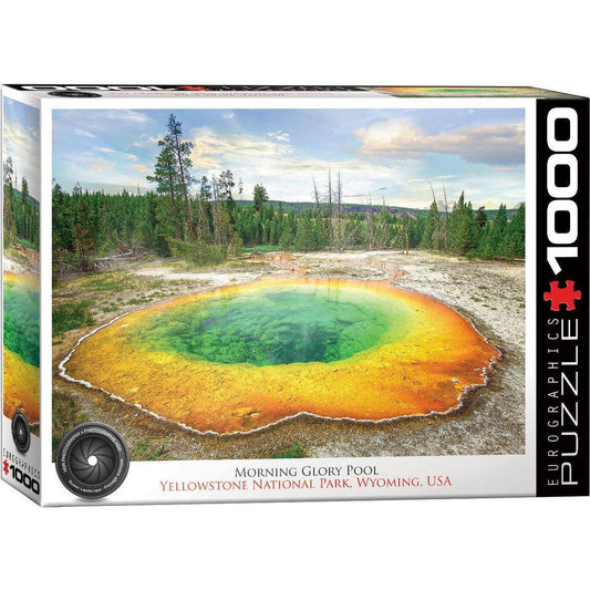 Morning Glory Pool Yellowstone 1000 Piece Jigsaw Puzzle Eurographics