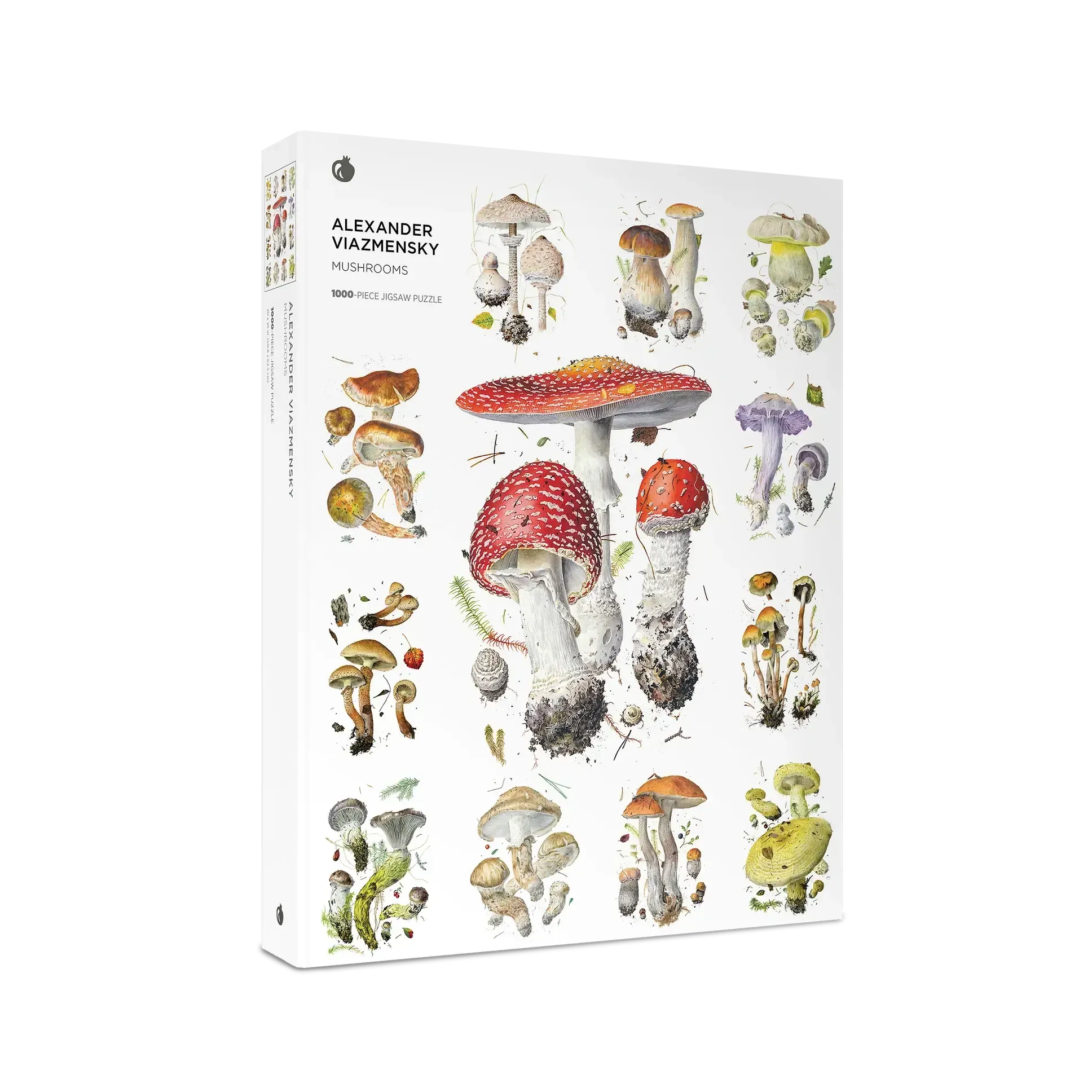 Mushrooms 1000 Piece Jigsaw Puzzle Pomegranate
