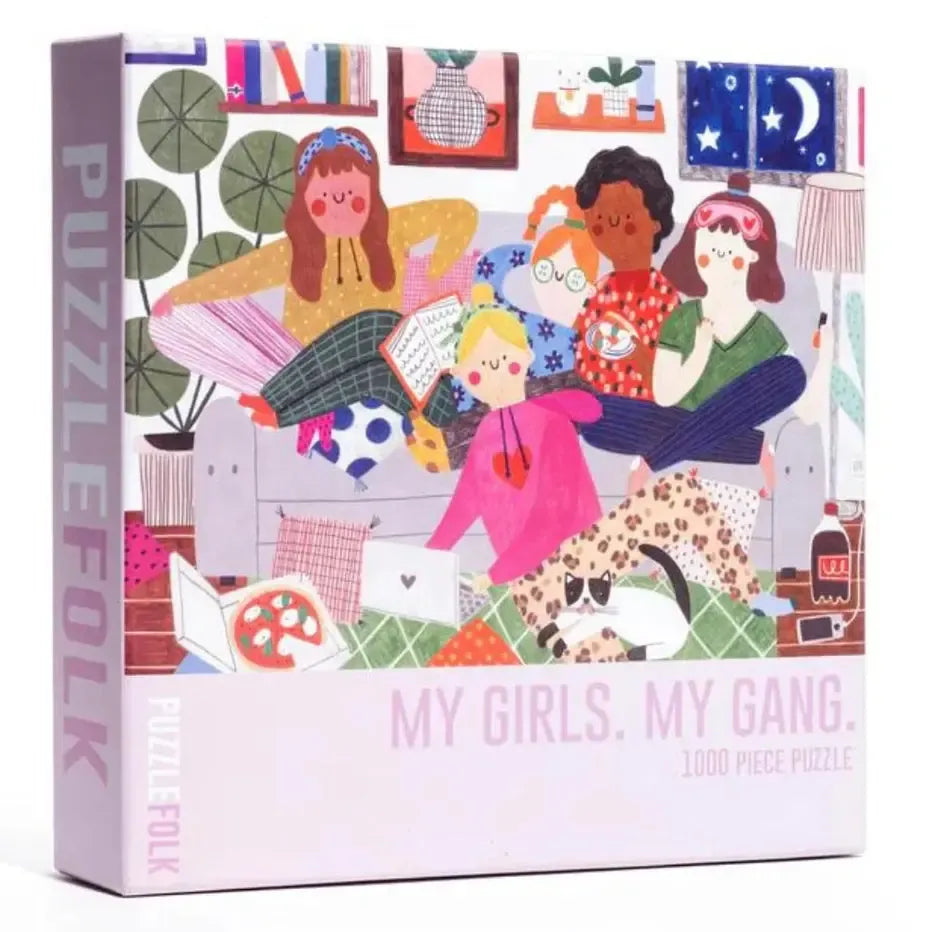 My Girls. My Gang. 1000 Piece Jigsaw Puzzle PuzzleFolk