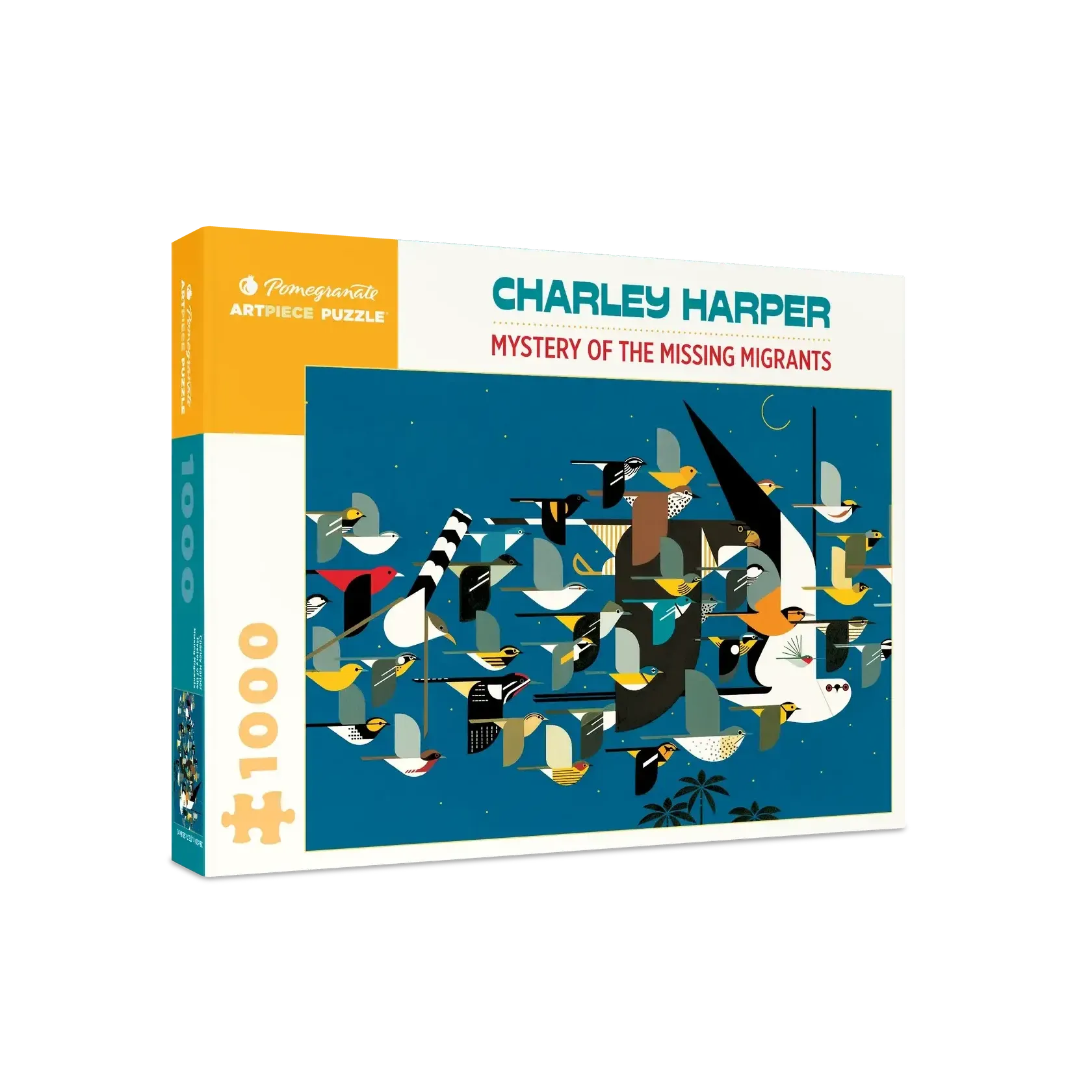 Mystery of the Missing Migrants 1000 Piece Jigsaw Puzzle Pomegranate