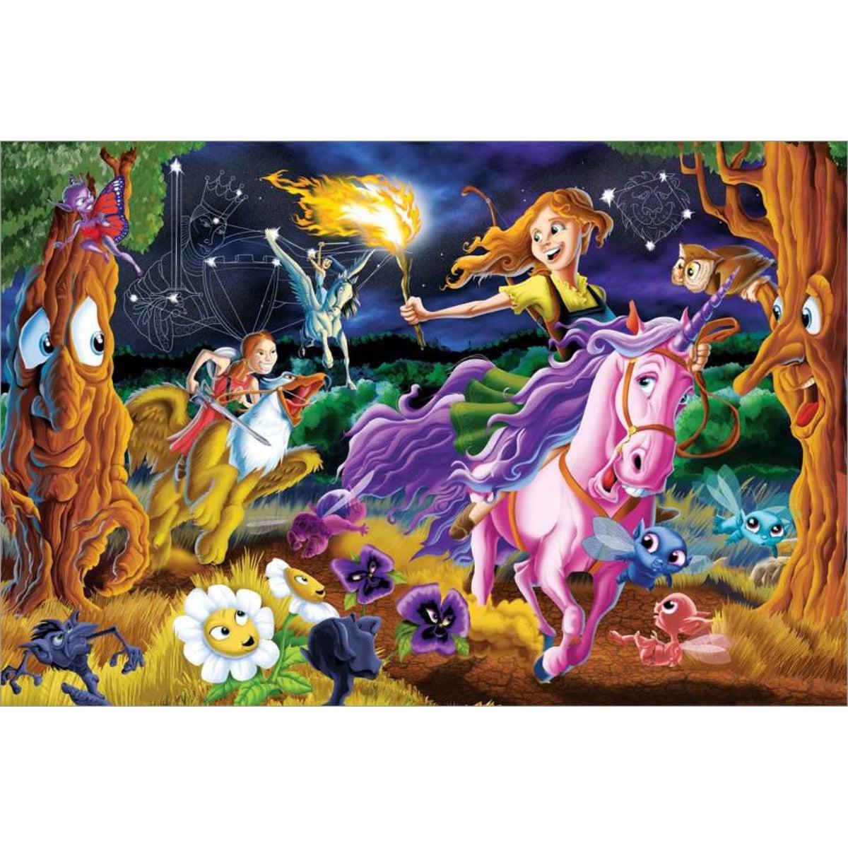 Mystical World 350 Piece Family Jigsaw Puzzle Cobble Hill