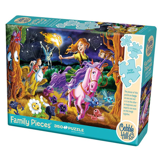 Mystical World 350 Piece Family Jigsaw Puzzle Cobble Hill