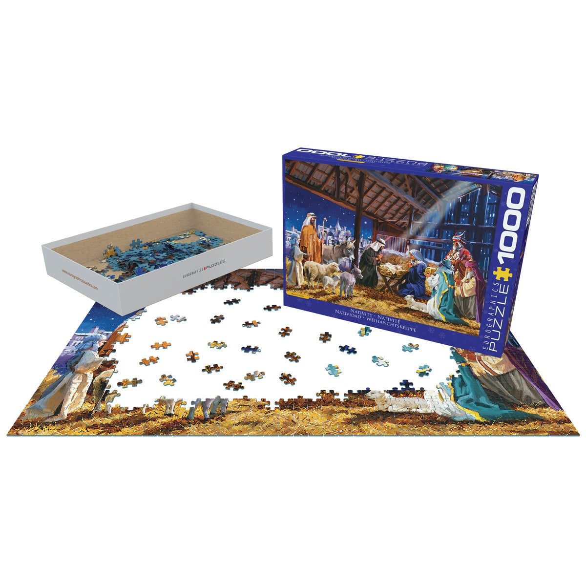 Nativity 1000 Piece Jigsaw Puzzle Eurographics