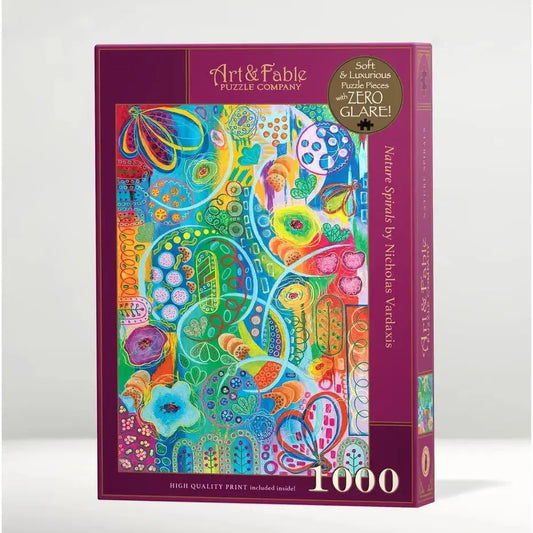Nature Spirals 1000 Piece Premium Jigsaw Puzzle Art & Fable