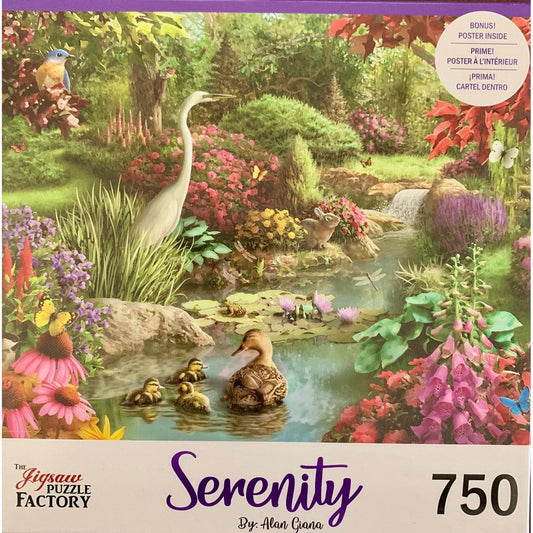 Nature's Embrace Serenity 750 Piece Jigsaw Puzzle Leap Year