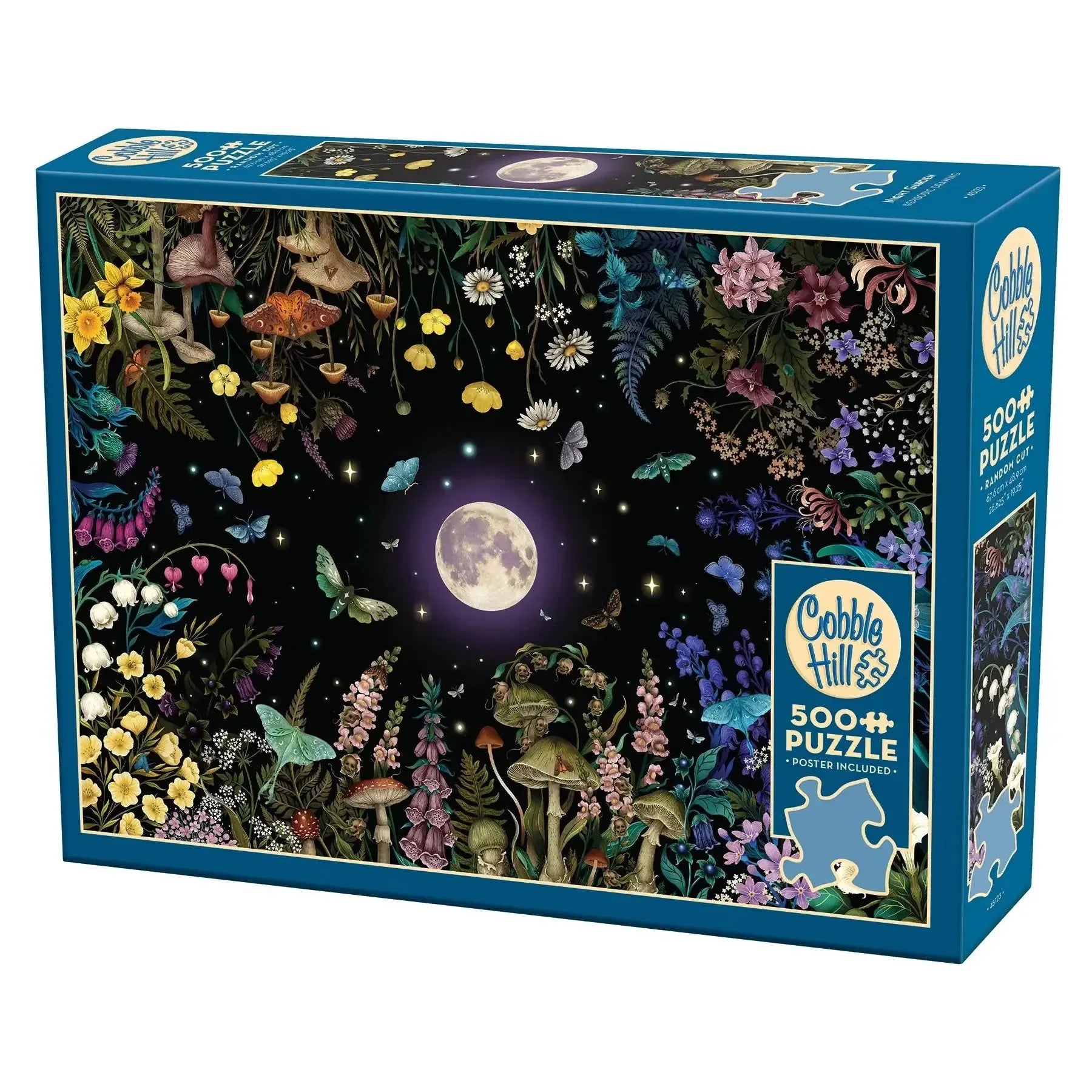 Night Garden 500 Piece Jigsaw Puzzle Cobble Hill