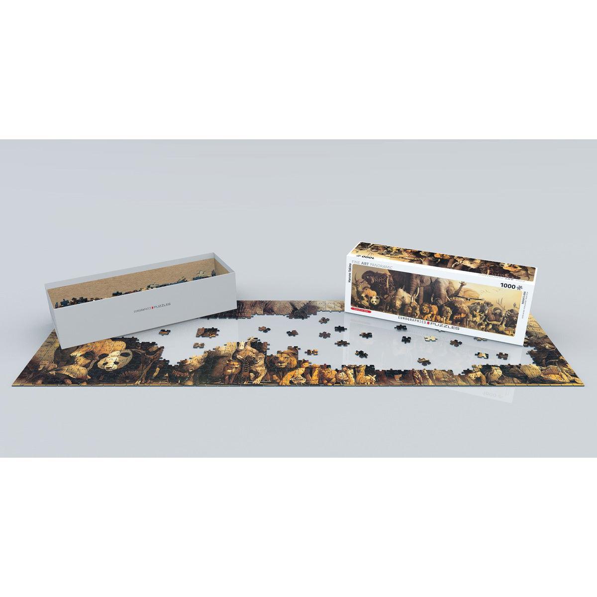 Noah's Ark 1000 Piece Panoramic Jigsaw Puzzle Eurographics