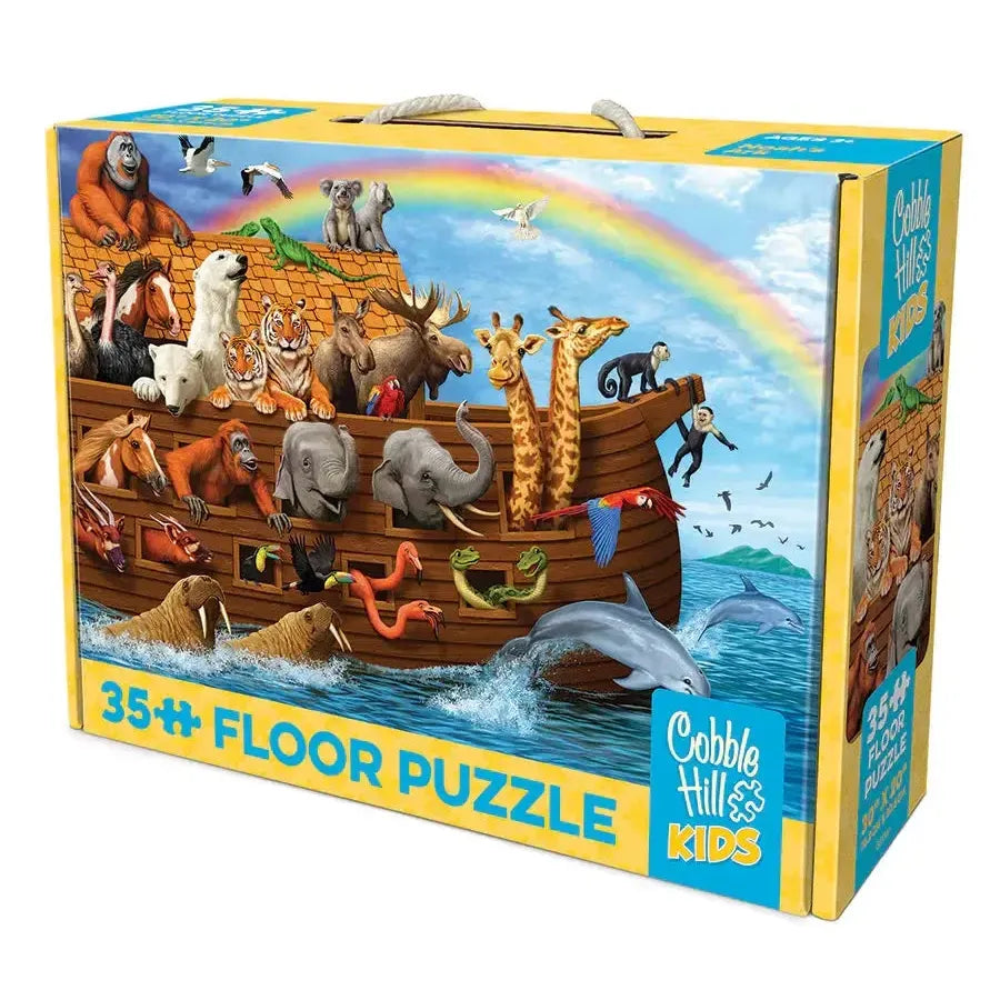 Noah's Ark 35 Piece Floor Jigsaw Puzzle Cobble Hill – Puzzle Merchant
