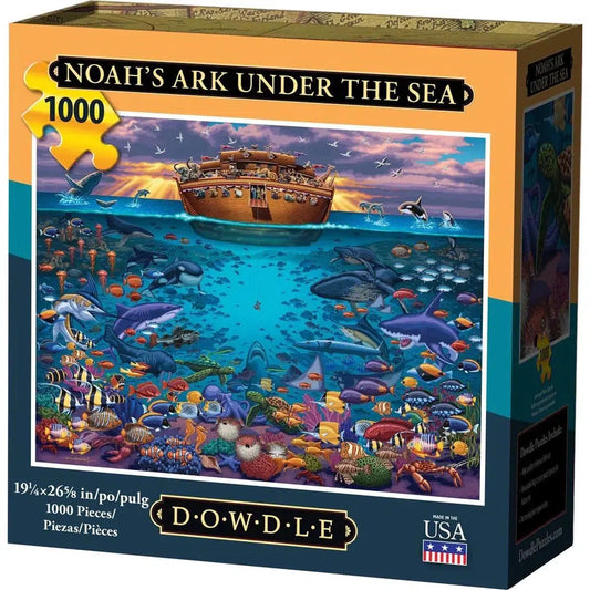 Noah's Ark Under the Sea 1000 Piece Jigsaw Puzzle Dowdle