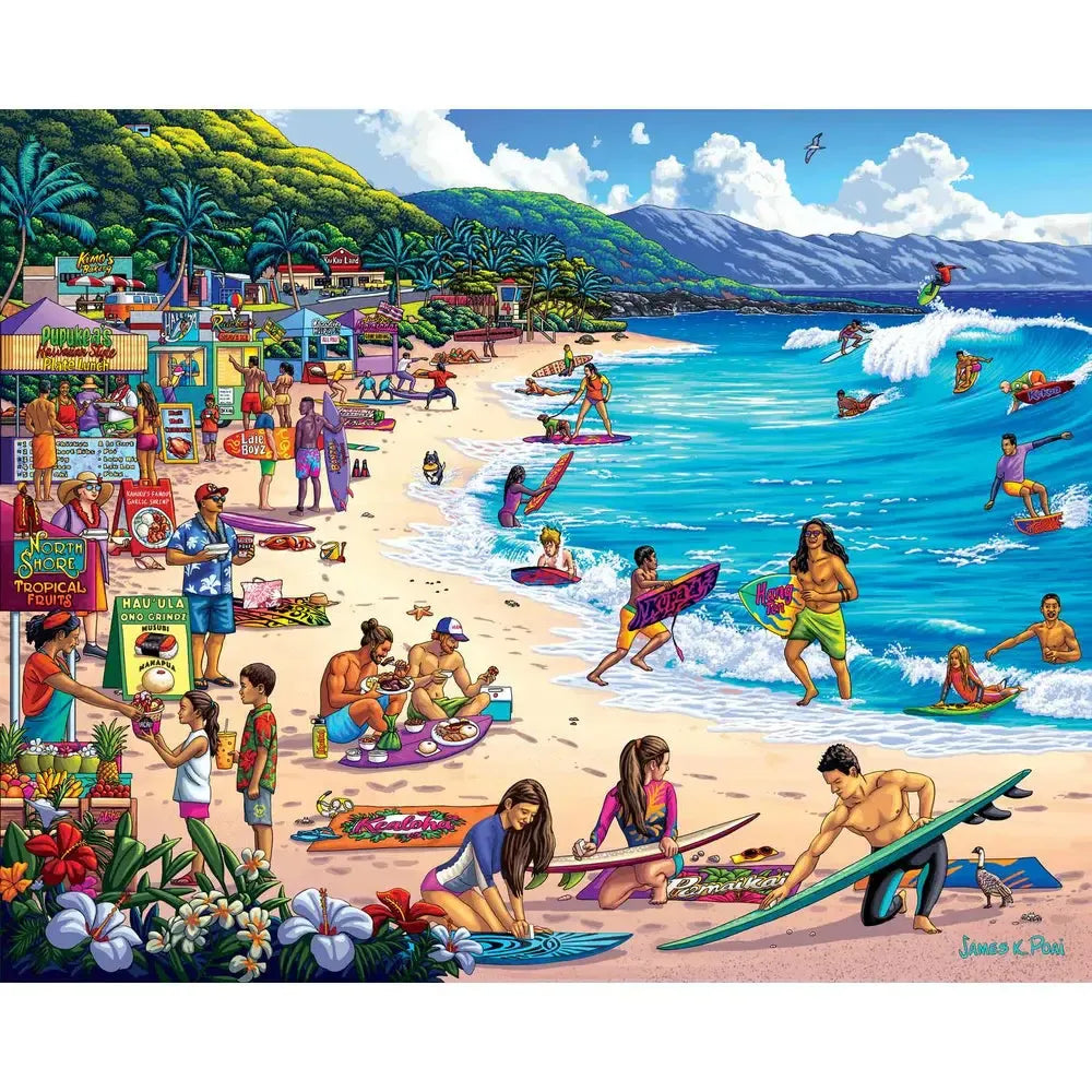 North Shore Hawaii 210 Piece Jigsaw Puzzle Boardwalk