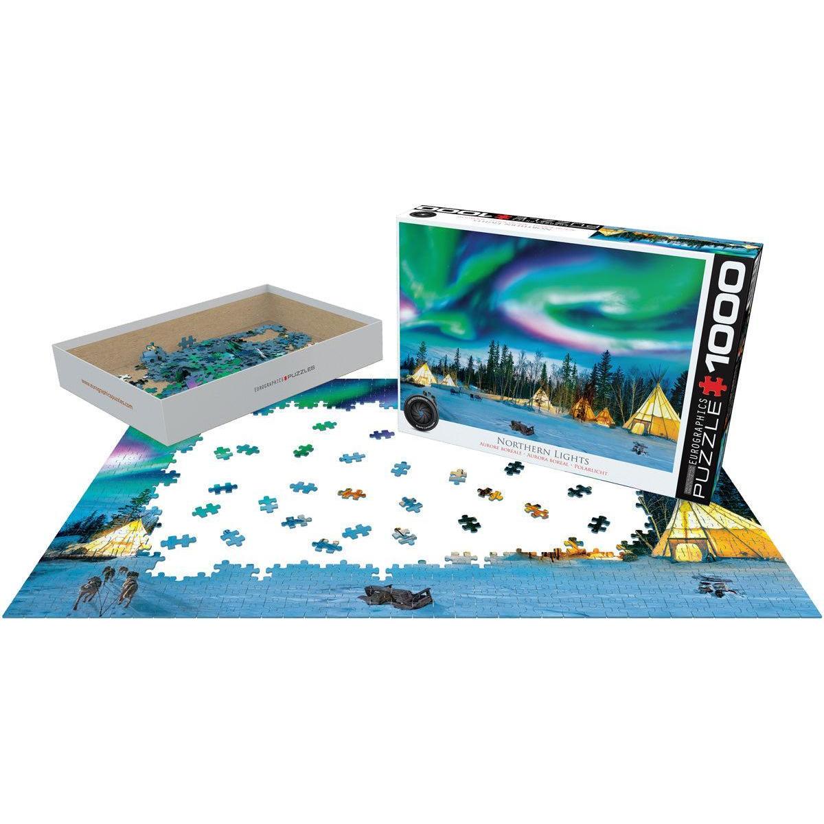 Northern Lights 1000 Piece Jigsaw Puzzle Eurographics