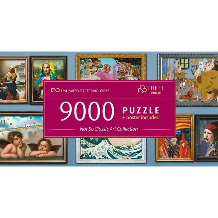 Not So Classic Art Collection 9000 Piece Jigsaw Puzzle Trefl