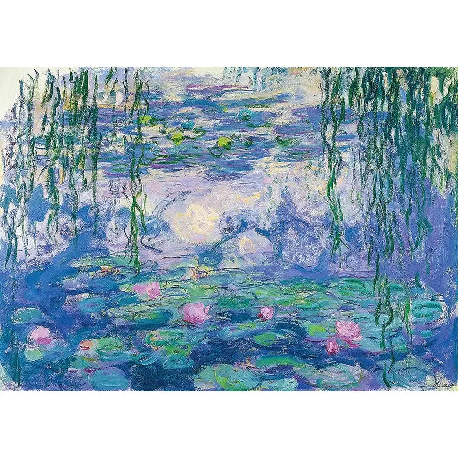 Nymphéas (Water Lilies) by Monet 1000 Piece Jigsaw Puzzle Enjoy
