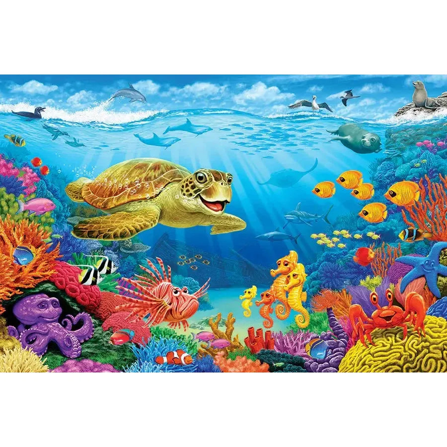 Ocean Reef 35 Piece Floor Jigsaw Puzzle Cobble Hill