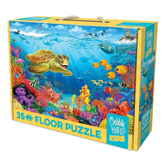 Ocean Reef 35 Piece Floor Jigsaw Puzzle Cobble Hill