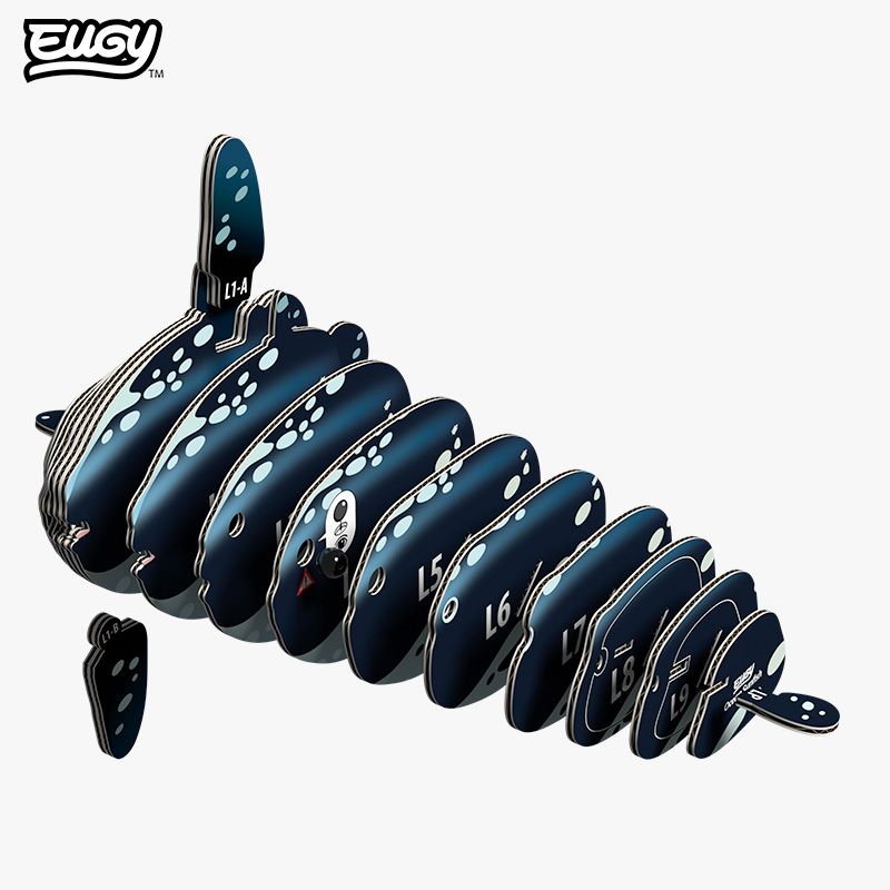 Ocean Sunfish 3D Cardboard Model Kit Eugy