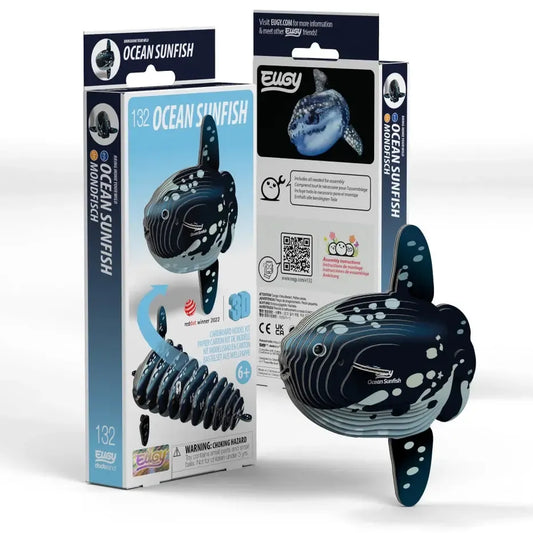 Ocean Sunfish 3D Cardboard Model Kit Eugy