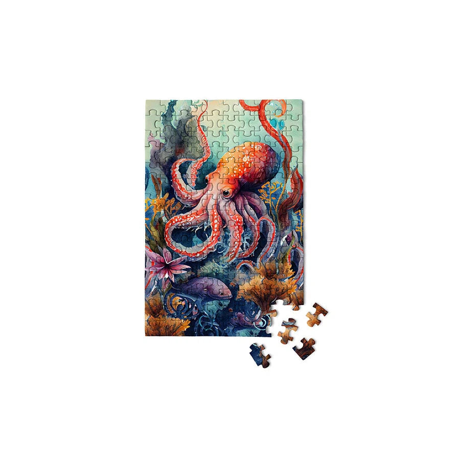 Octopus 150 Piece Mini Jigsaw Puzzle Micro Puzzles
