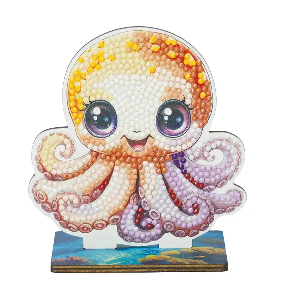 Octopus "Ocean" Crystal Art Buddies Kit Craft Buddy