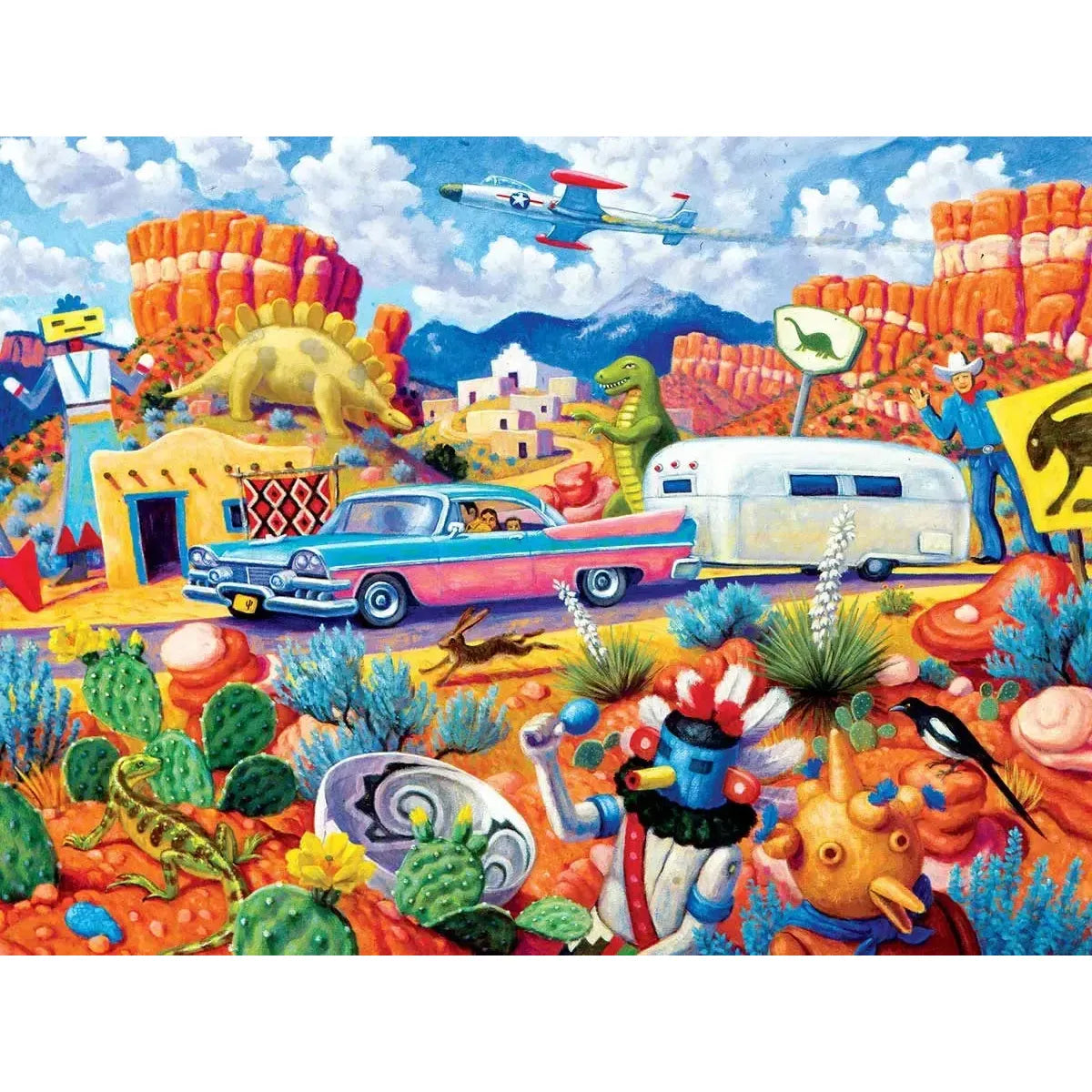 Off the Beaten Path Roadsides of the Southwest 550 Piece Jigsaw Puzzle MasterPieces