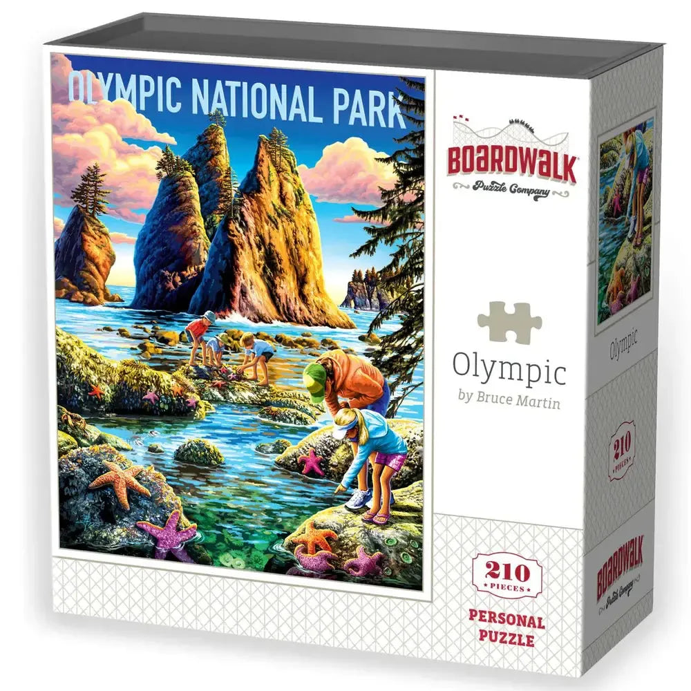 Olympic National Park 210 Piece Jigsaw Puzzle Boardwalk