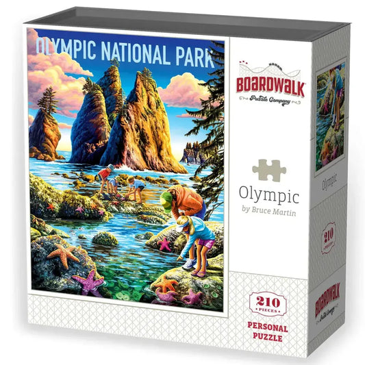 Olympic National Park 210 Piece Jigsaw Puzzle Boardwalk