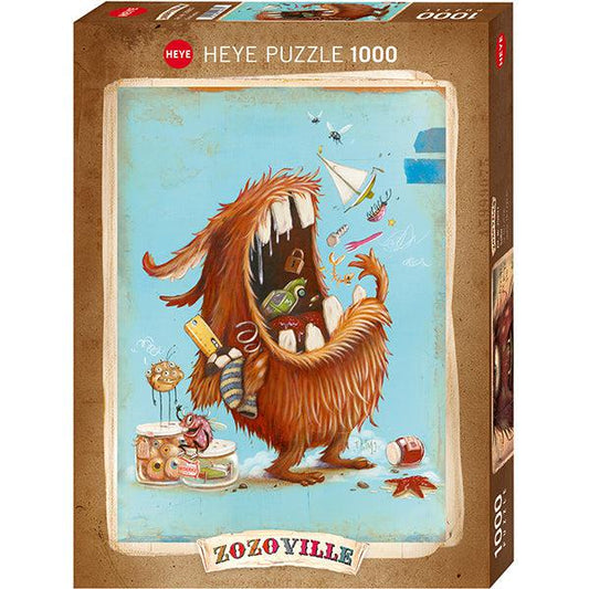 Omnivore Zozoville 1000 Piece Jigsaw Puzzle Heye