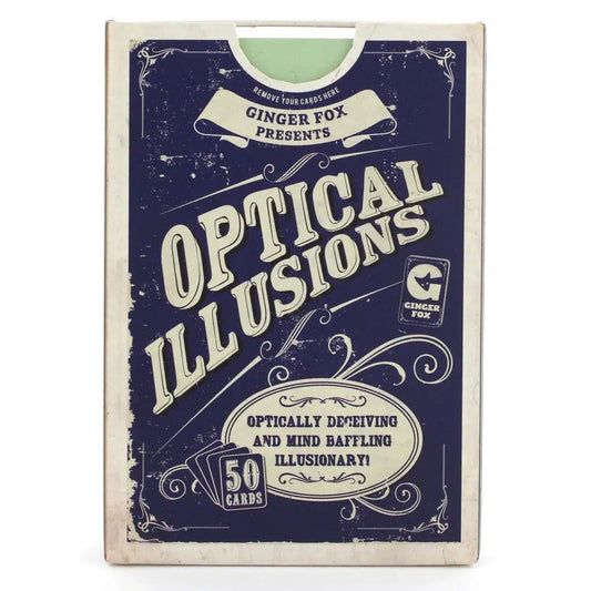 Optical Illusions Cards Ginger Fox