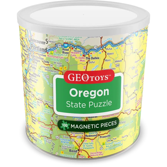 Oregon State 100 Piece Magnetic Jigsaw Puzzle Geotoys