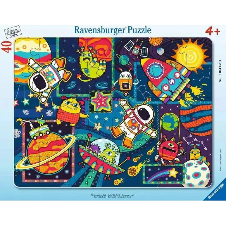 Out of this World! 40 Piece Tray Jigsaw Puzzle Ravensburger