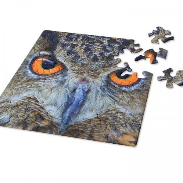 Owl 66 Piece Pocket Jigsaw Puzzle Curiosi