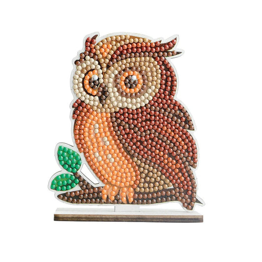 Owl Crystal Art Wildlife Buddies Kit Craft Buddy
