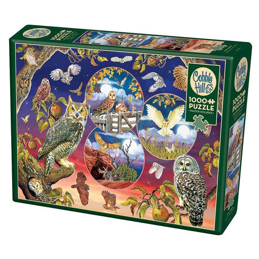 Owl Magic 1000 Piece Jigsaw Puzzle Cobble Hill